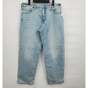 Old Navy High Rise OG Loose Jeans Women Size 14 Petite NWT Secret Smooth Pockets